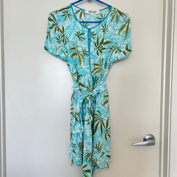 DVF Esme Silk Romper - Picture 1 of 4